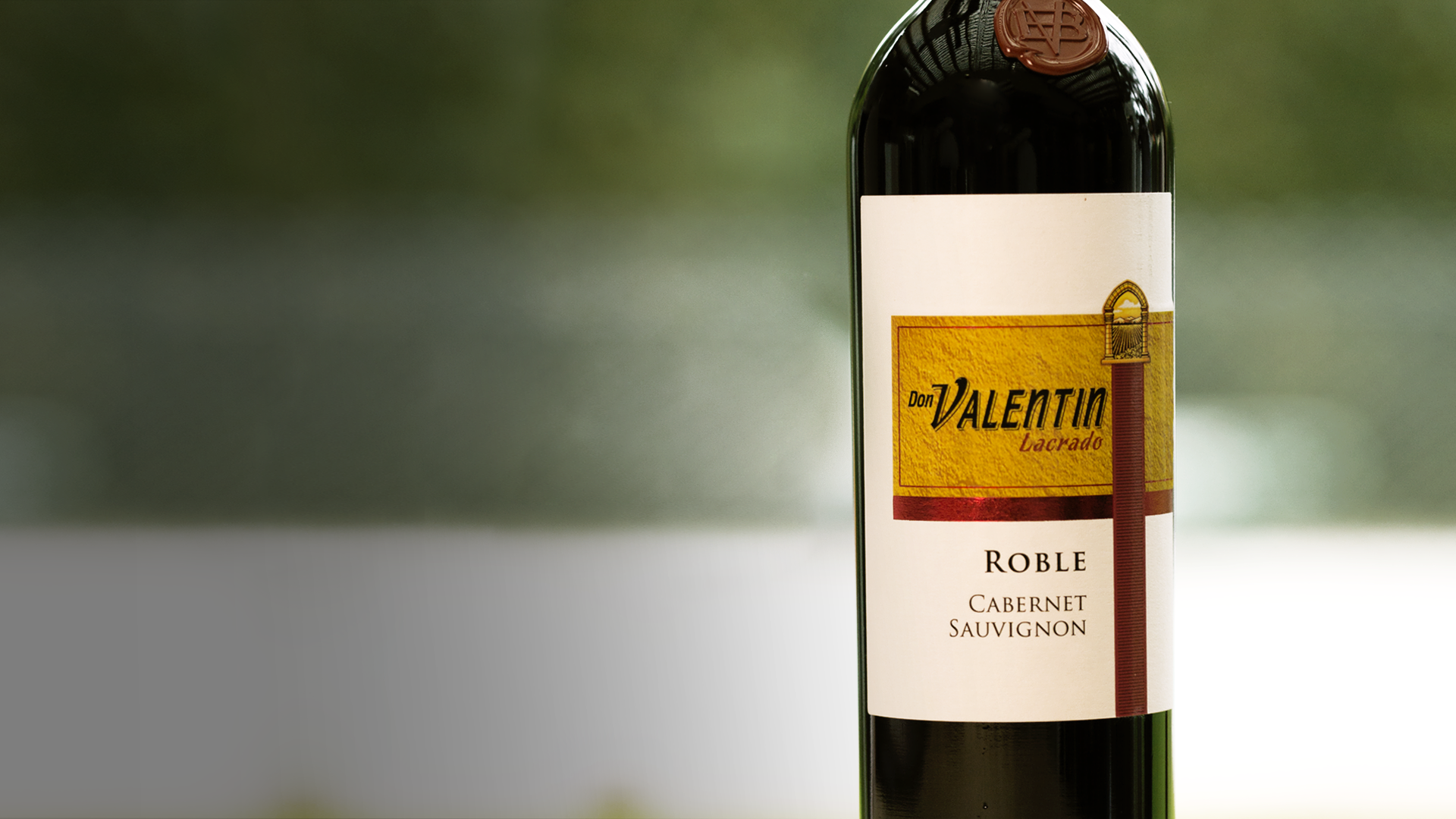 Botella de Don Valentín Lacrado Varietales Cabernet Sauvignon