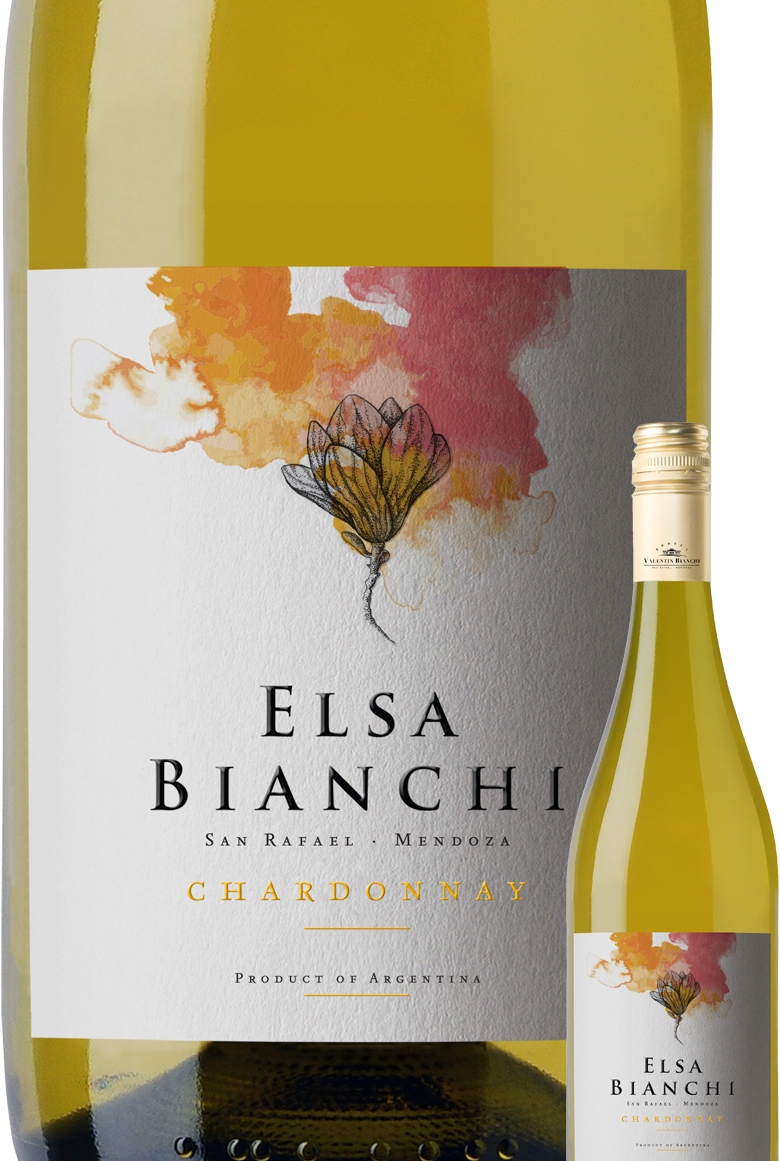 Botella de Elsa Bianchi Chardonnay