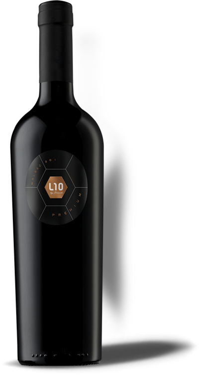 Botella de L10 Malbec Premium