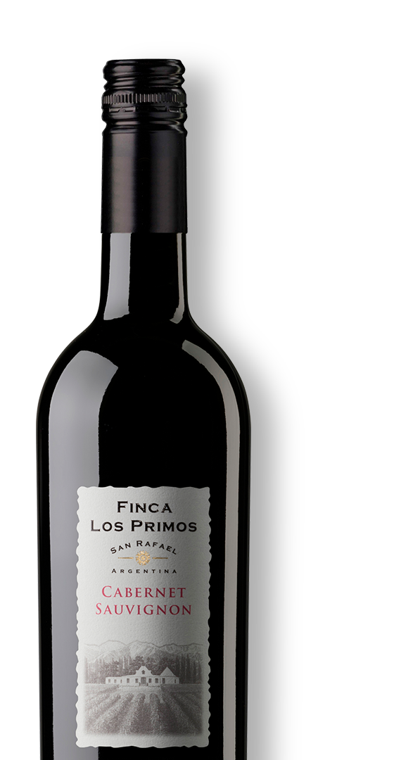 Botella de Finca Los Primos Cabernet Sauvignon