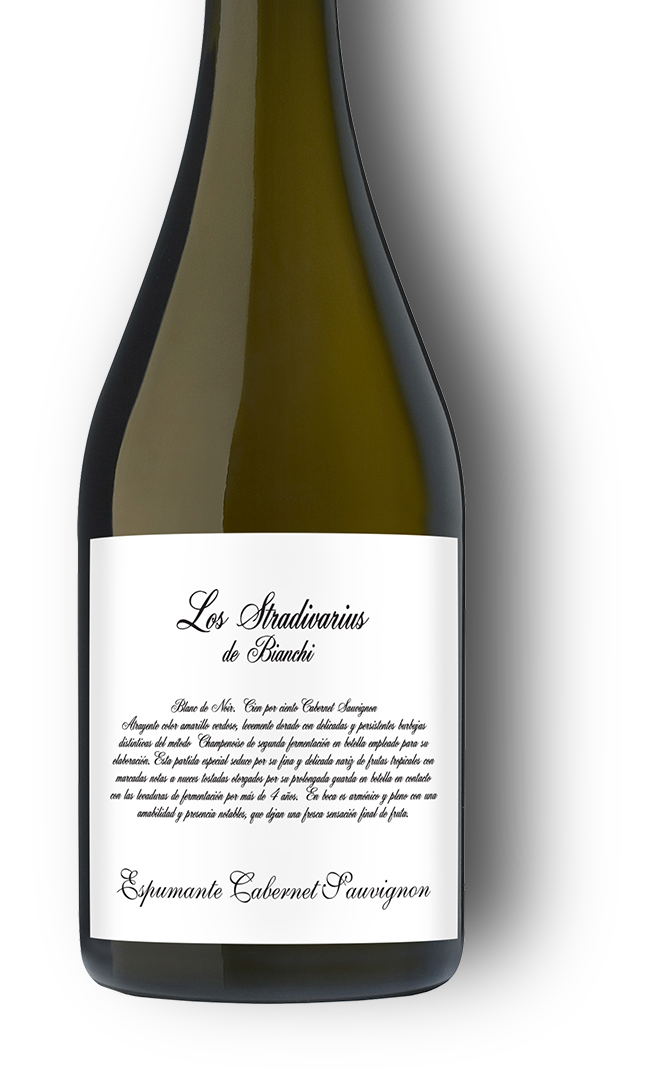 Stradivarius Cabernet Sauvignon Sparkling bottle